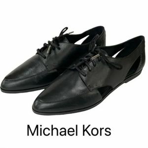 Michael Kors Lace-Up Oxford Flats